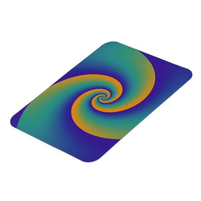 Magnet Flexible Spirales Arrière - plans Abstraites V (Côté Gauche)