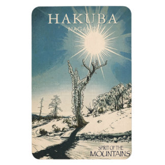 Magnet Flexible spirit of the mountains - HAKUBA Nagano