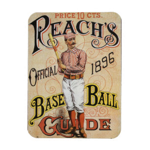 Magnet Flexible Sports vintages Baseball, Reach's Guide Couverture