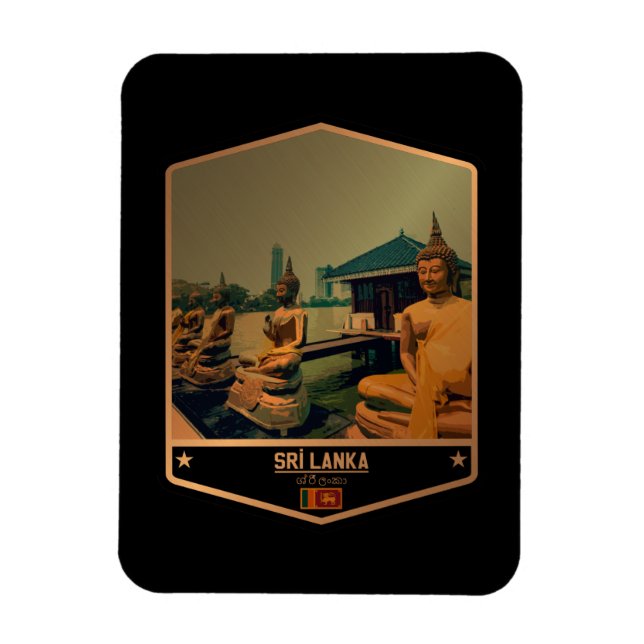 Magnet Flexible Sri Lanka (Vertical)