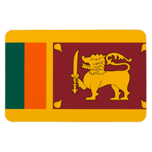 Magnet Flexible Sri Lanka Flag