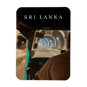 Magnet Flexible Sri Lanka tuk tuk passager vue frigo aimant