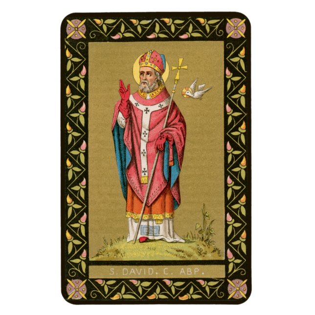 Magnet Flexible St. David du Pays de Galles (P 001) (Vertical)