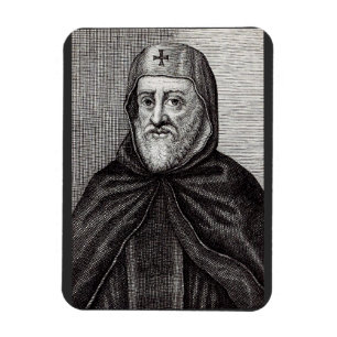 Magnet Flexible St Ephrem le Syrien Enseignant du Repentir Art
