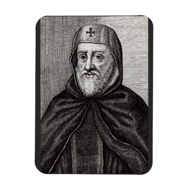 Magnet Flexible St Ephrem le Syrien Enseignant du Repentir Art (Vertical)