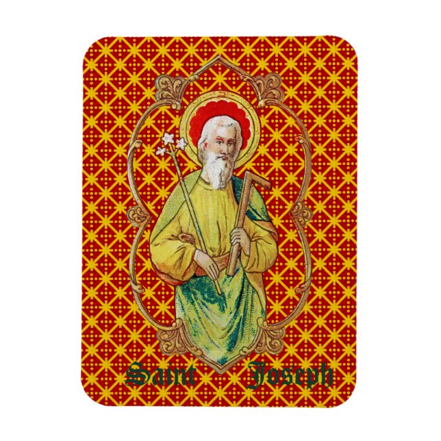 Magnet Flexible St. Joseph d'une carte de commerce (TC 01) (Vertical)