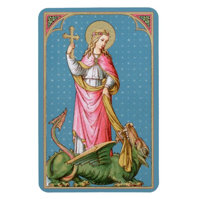 Magnet Flexible St. Margaret d'Antioche (SAU 038) (Vertical)
