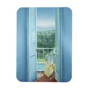 Magnet Flexible St Maxime 1984 de petit déjeuner