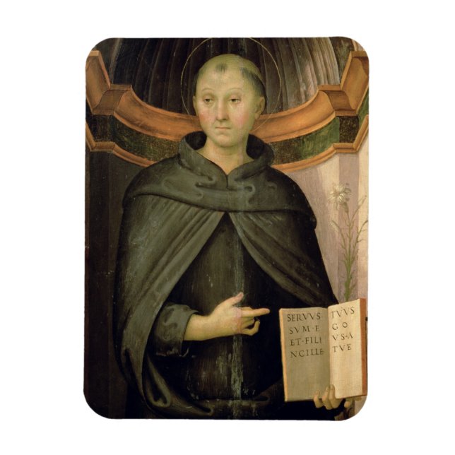 Magnet Flexible St. Nicholas of Tolentino (panel) (Vertical)