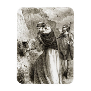 Magnet Flexible St Patrick marquant le bouclier de Connal avec la