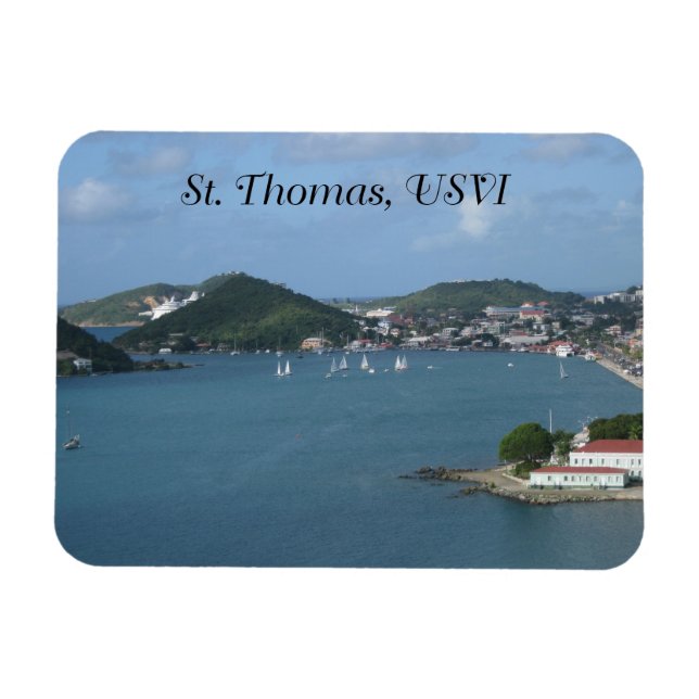 Magnet Flexible St. Thomas USVI (Horizontal)