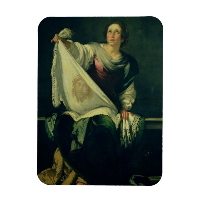 Magnet Flexible St. Veronica, 1625-30 (huile sur toile) (Vertical)