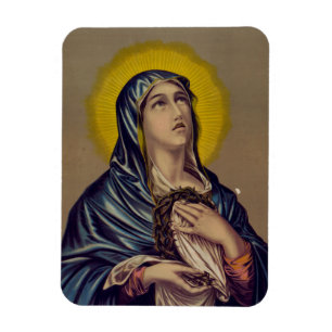 Magnet Flexible Stabat Mater Notre-Dame des Douleurs Art Devotionn