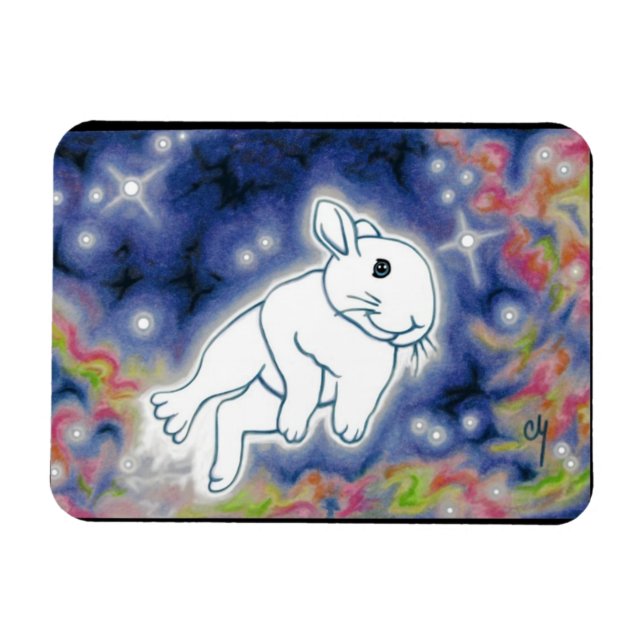 Magnet Flexible Star Bunny par Carrie Michael (Horizontal)