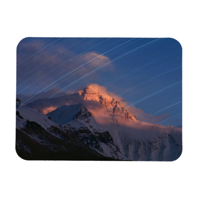 Magnet Flexible Star Trail | Mt. Everest Tibet, Chine (Horizontal)