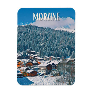 Magnet Flexible Station de ski de Morzine