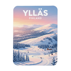 Magnet Flexible Station de ski Ylläs Finlande