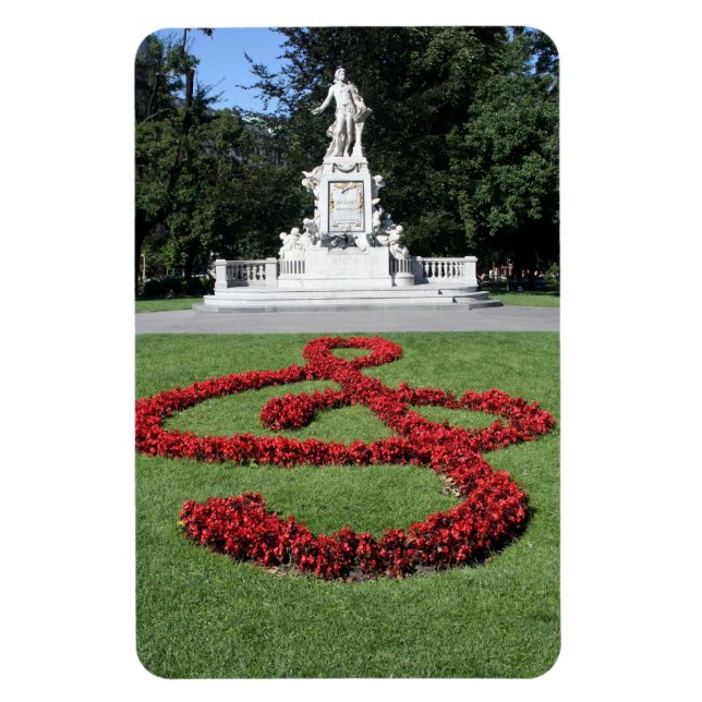 Magnet Flexible statue de musique mozart (Vertical)
