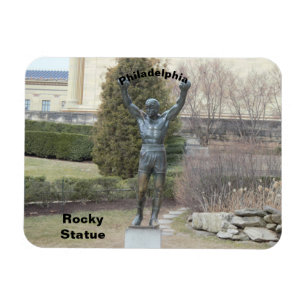 Magnet Flexible Statue de Philadelphie Rocky