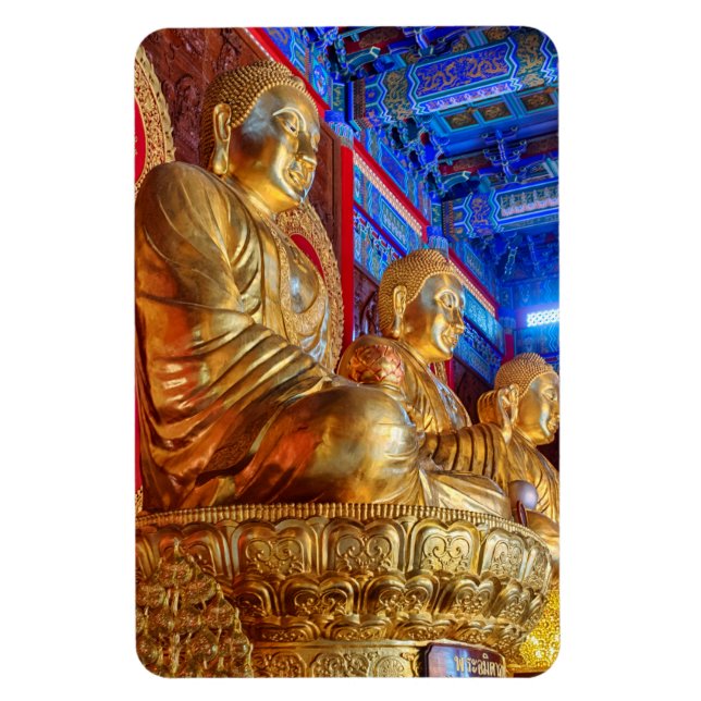 Magnet Flexible statue d'image de Bouddha thaïlandais chinois (Vertical)