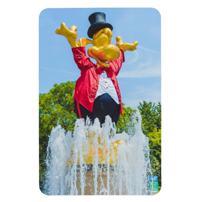 Magnet Flexible Statue du Gardaland, Italie (Vertical)