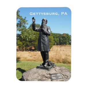 Magnet Flexible statue du père William Corby à Gettysburg PA