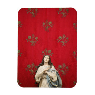 Magnet Flexible Statue d'une vierge dans une église de Spaccanapol
