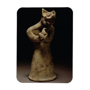 Magnet Flexible Statuette d'un démon Lion-Dirigé, Mésopotamie, 