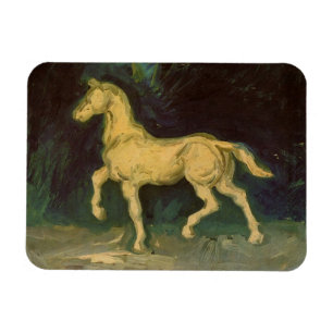 Magnet Flexible Statuette en plâtre d'un cheval par Vincent van Go