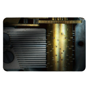 Magnet Flexible Steampunk - Engrenages - Machine à Musique