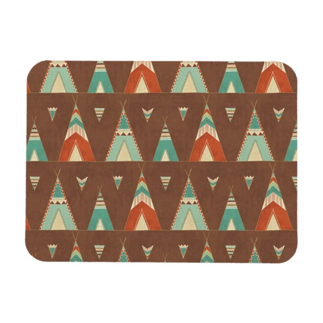 Magnet Flexible Step de Southwest | Teal Teepee (Horizontal)