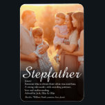 Magnet Flexible Stepfather, Stepdad Définition Script Photo<br><div class="desc">Personnalisez votre beau-père, votre beau-père, votre beau-père ou votre père pour créer un cadeau unique pour la Fête des pères, les anniversaires, Noël ou tout autre jour que vous voulez montrer combien il signifie pour vous. Une façon parfaite de lui montrer à quel point il est extraordinaire chaque jour. Conçu...</div>