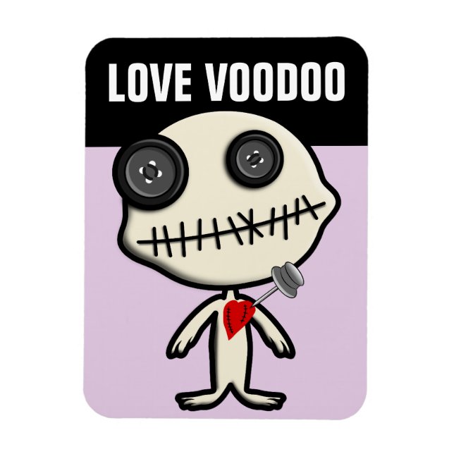 Magnet Flexible Stick a Pin in Valentine's Day and be Done With It (Vertical)