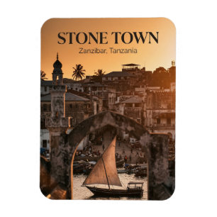 Magnet Flexible Stone Town, ville de Zanzibar, Zanzibar Ouest