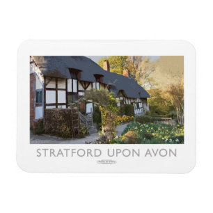 Magnet Flexible Stratford sur Avon Railway Poster