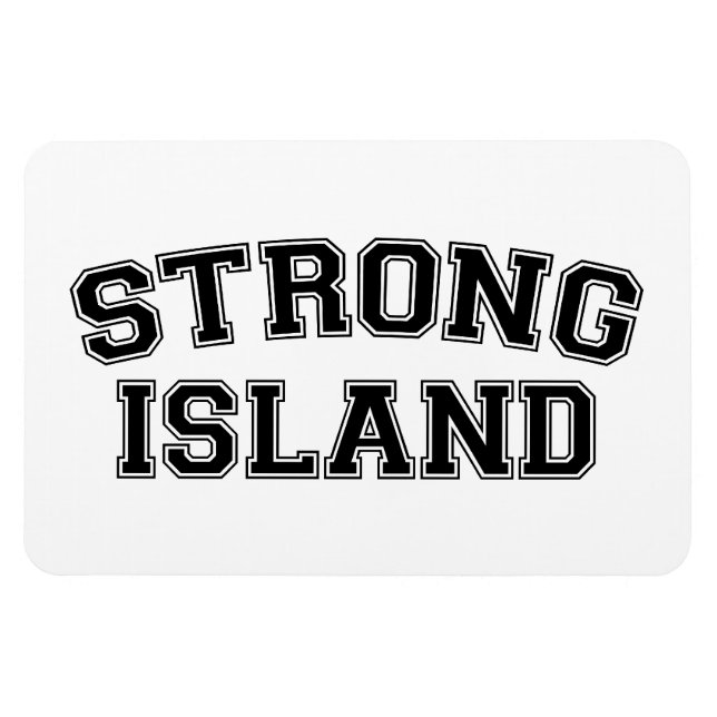 Magnet Flexible Strong Island, NYC, États-Unis (Horizontal)