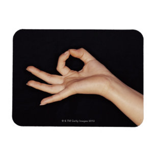 Magnet Flexible Studio photo de la main gestant un signe