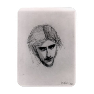 Magnet Flexible Study for the Head of Ferdinand for 'Ferdinand Lur