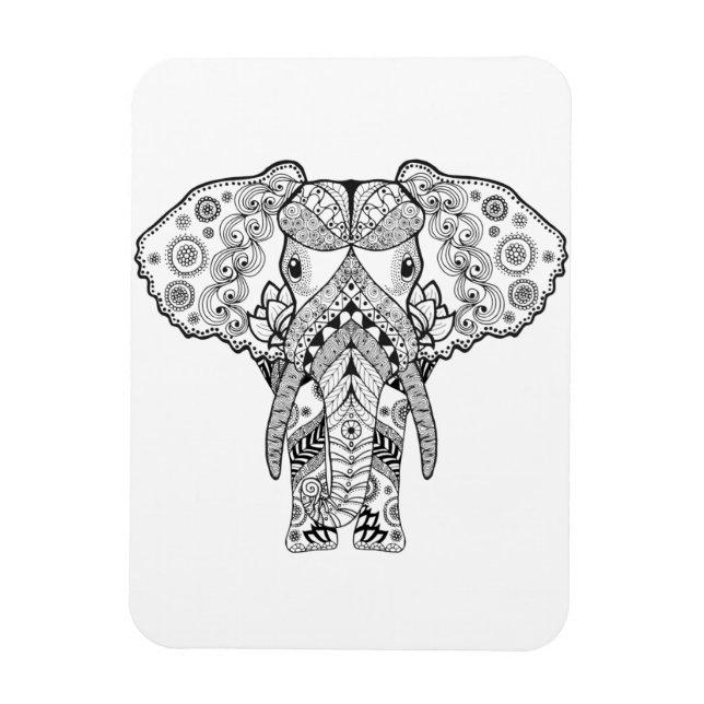 Magnet Flexible Style Elephant (Vertical)