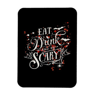 Magnet Flexible Style Graphique d'Halloween Sauvage et Sombre