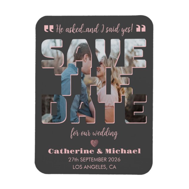 Magnet Flexible Style minimaliste moderne photo (Vertical)