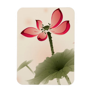 Magnet Flexible Style oriental Lotus