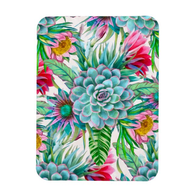 Magnet Flexible Succulent jardin tropical (Vertical)