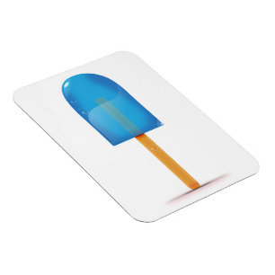 Magnet Flexible Sucette Glace Bleue