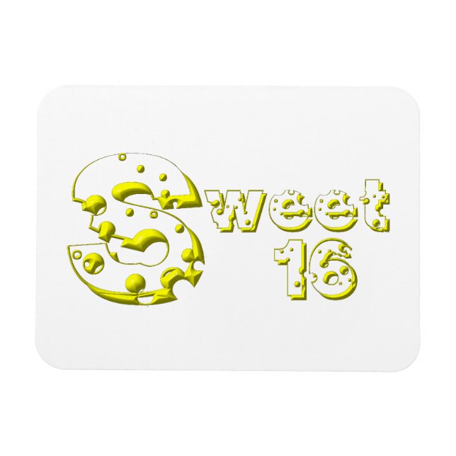 Magnet Flexible Sucré au fromage 16 (Horizontal)
