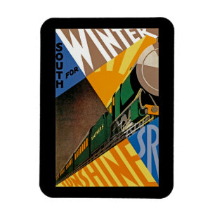 Magnet Flexible Sud Pour Le Soleil D'Hiver