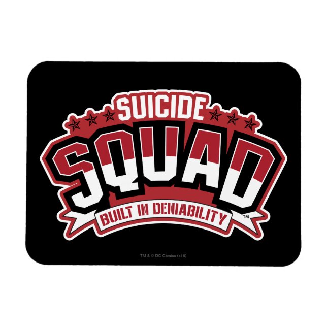 Magnet Flexible Suicide Squad | Built In Deniability (Horizontal)