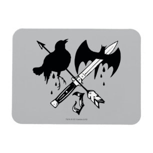 Magnet Flexible Suicide Squad   Joker Symbol