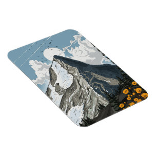 Magnet Flexible Suisse Montagne enneigée