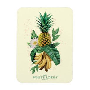 Magnet Flexible Suite ananas au White Lotus